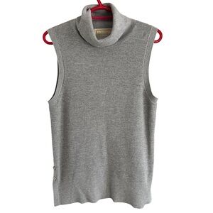 Michael Kors Sleeveless Turtleneck Sweater